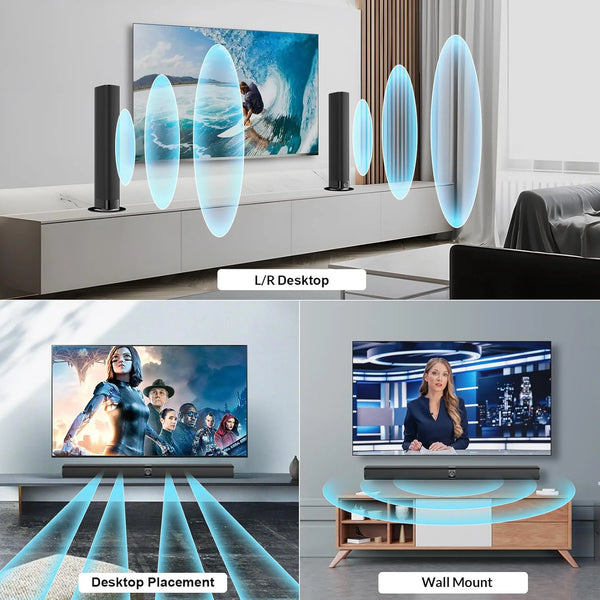 ONYX SonicBar | Sistema de Audio 2-en-1 de Cine en Casa